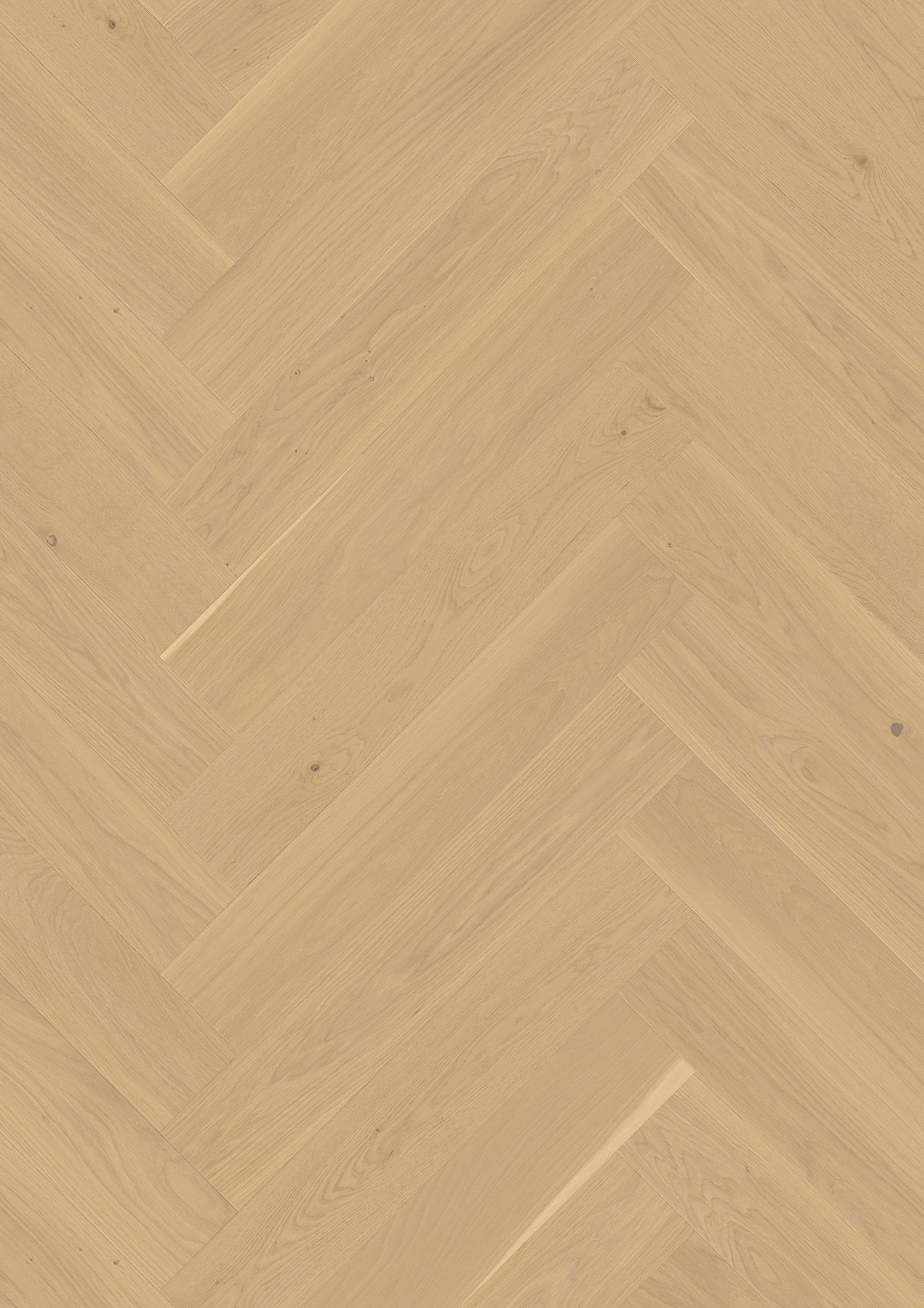 Oak Pale White Andante, Herringbone T/G